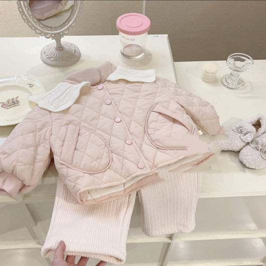 Abrigo Acolchado de Algodón para Niñas - Chaqueta Invernal Cálida - Image 5