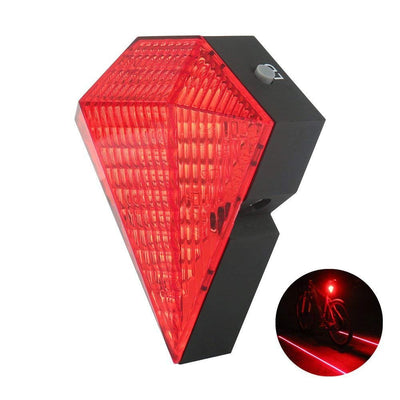 Luz trasera para bicicleta con carga USB y alerta de seguridad - Image 13