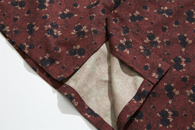 Camisa Retro Estampada para Hombre - Manga Corta Verano - Image 9