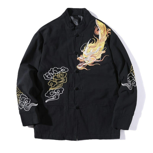 Chaqueta Casual para Hombre con Bordados en Mangas Largas - Image 6