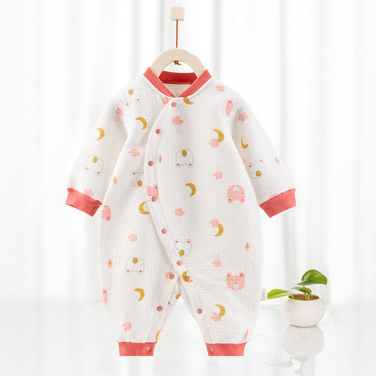 Pijama Térmico de Algodón y Seda para Bebé Recién Nacido - Image 16