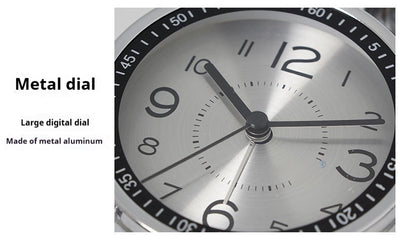 Reloj de Pared Cuarzo con Puntero Luminoso y Diseño Minimalista - Image 22