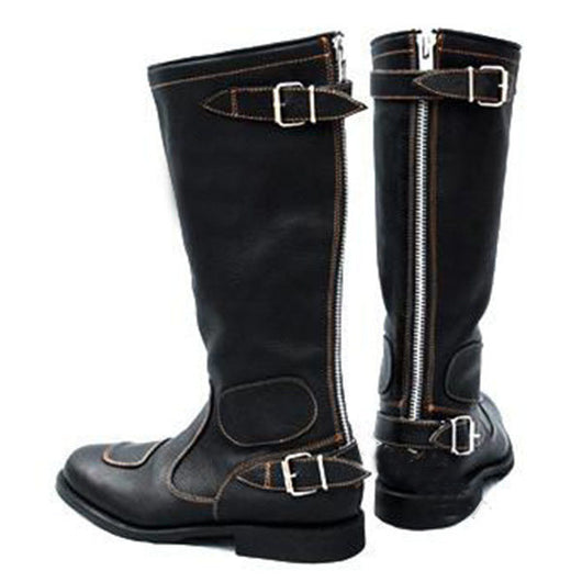 Botas de Motociclista Talla Grande con Refuerzos Metálicos - Image 4