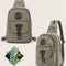 Mochila Crossbody Asimétrica para Viajes y Diario