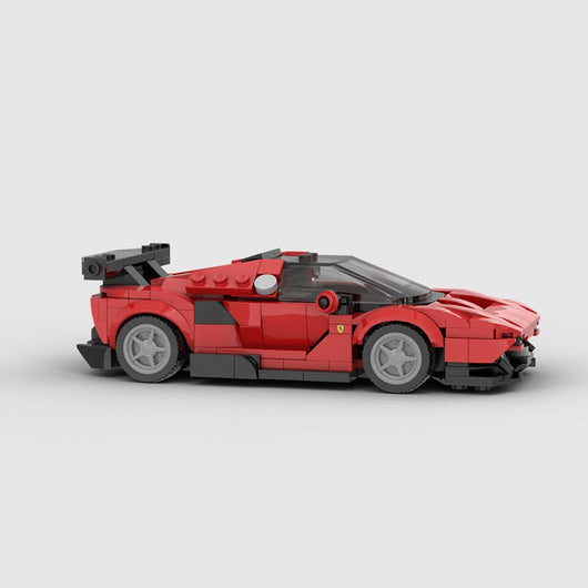 Bloques de Construcción MOC Ferrari P80C Racing - Modelo Armable - Image 10