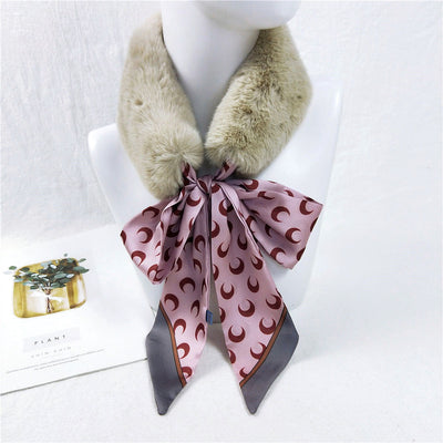 Bufanda Escolar Gruesa y Cálida de Estilo Coreano para Invierno - Image 2