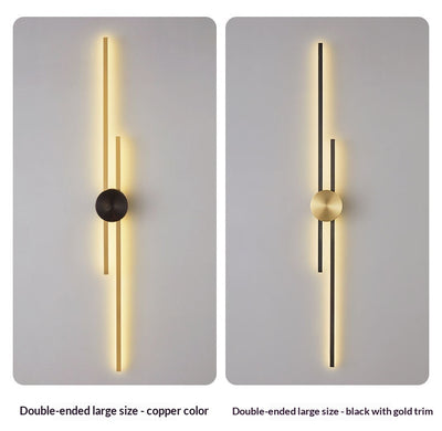 Lámpara de Pared Cobre Nordic Lujo para Sala y Pasillo - Image 18