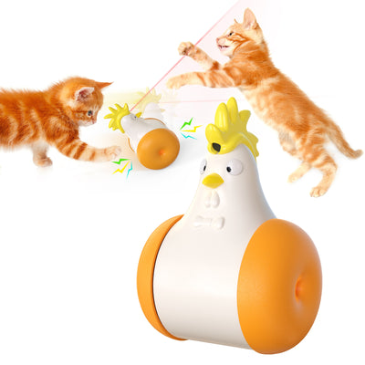 Juguete Interactivo para Gatos con Láser y Sonido - Pelota Rodante Eléctrica - Image 4