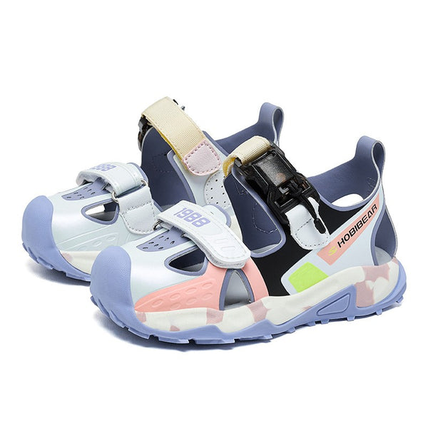 Sandalias Escolares Casual para Niños - Diseño Versátil en Colores Sólidos