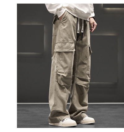 Pantalones Rectos Talla Grande para Trabajo y Uso Casual - Image 14