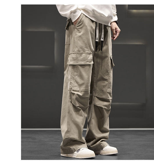 Pantalones Rectos Talla Grande para Trabajo y Uso Casual - Image 14