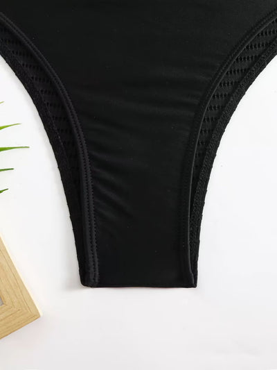 Bikini Casual Multicolor de Talle Alto para Mujer - Image 8