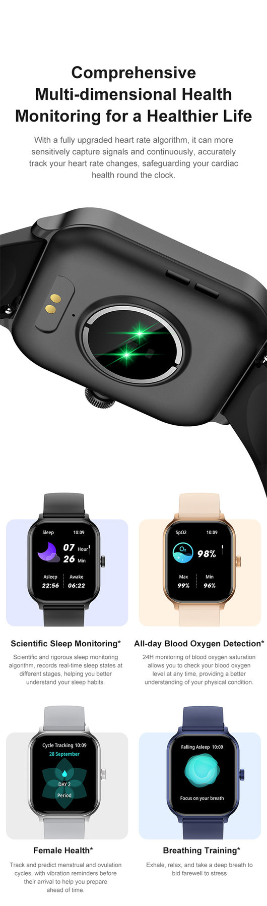 Reloj Inteligente con Llamadas Bluetooth y Monitoreo de Salud Integral - Image 11