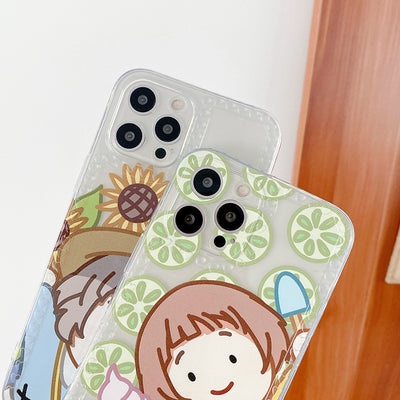 Funda Transparente de Girasol para Teléfono - Diseño Moderno y Lindo - Image 2