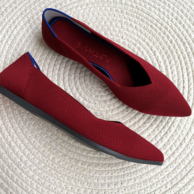 Zapatos de Tacón Punta Fina Tejidos Livianos para Mujer - Image 46