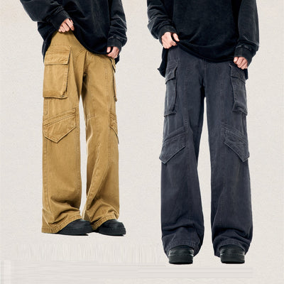 Pantalones Anchos de Tiro Alto en PU para Mujer - Diseño Moderno y Versátil