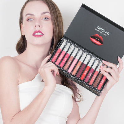 Estuche de 12 Labiales Surtidos - Set de Regalo Premium - Image 8