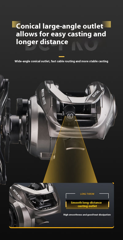 Carrete de Pesca Micro Goteo con Doble Freno - Image 9