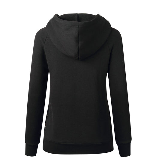 Sudadera con Capucha Casual de Color Liso para Mujer - Image 12