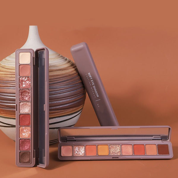 Paleta de Sombras de Ojos Nueve Colores Fingertip