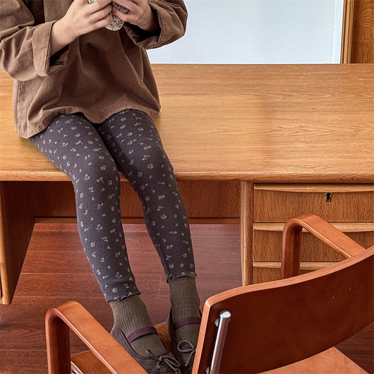 Pantalones Elásticos Afelpados para Bebé con Tobillo Ajustado - Image 25