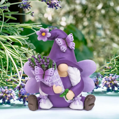 Decoración de Resina Lavanda para Jardín Exterior