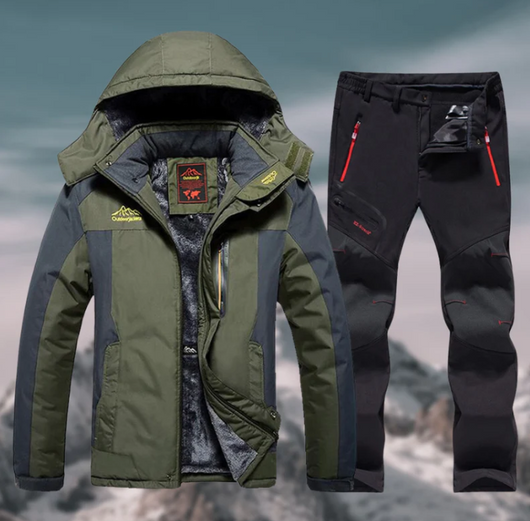 Chaqueta Térmica Impermeable con Capucha para Montaña - Image 26