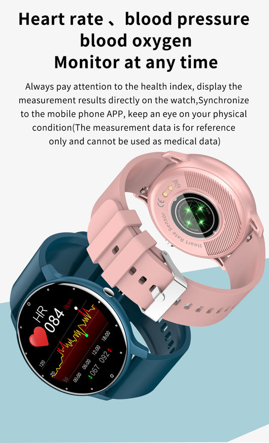 Reloj Inteligente con Monitor de Frecuencia Cardíaca y Presión Arterial - Image 12