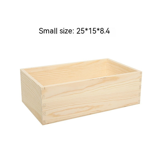 Caja de Almacenamiento Retro de Madera - Organizador Rectangular para Cosméticos - Image 11