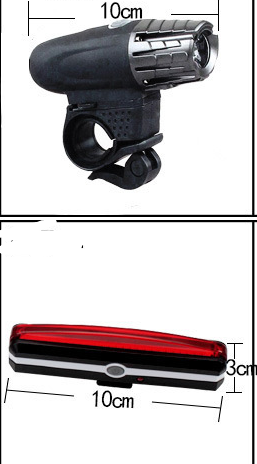 Set de Luces LED Recargables USB para Bicicleta - Image 10