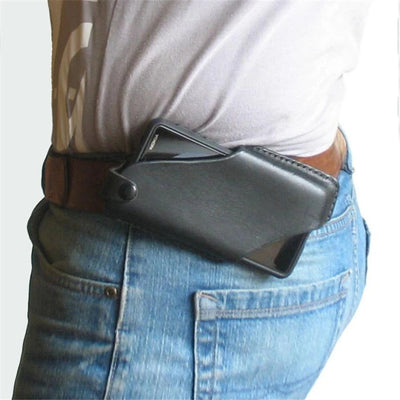 Funda Protectora de Cuero para Celular con Soporte de Cinturón - Image 12