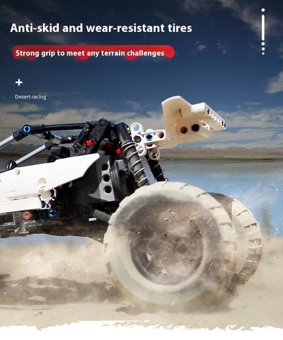 Auto Todoterreno de Carreras en el Desierto - Bloques de Construcción Pequeños - Image 16