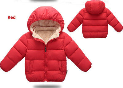 Abrigo de Invierno Infantil con Algodón Acolchado y Forro Polar - Image 19
