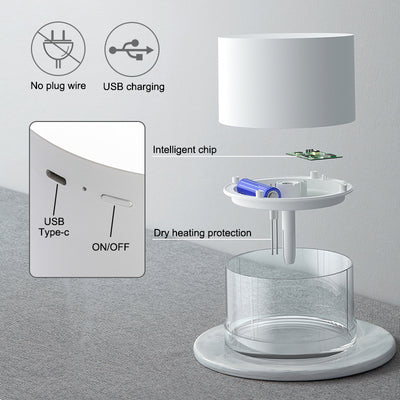 Humidificador Ultrasónico Portátil USB - Difusor de Aire Inalámbrico - Image 4