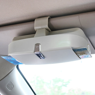 Organizador de gafas para auto con clip para visera - Image 9