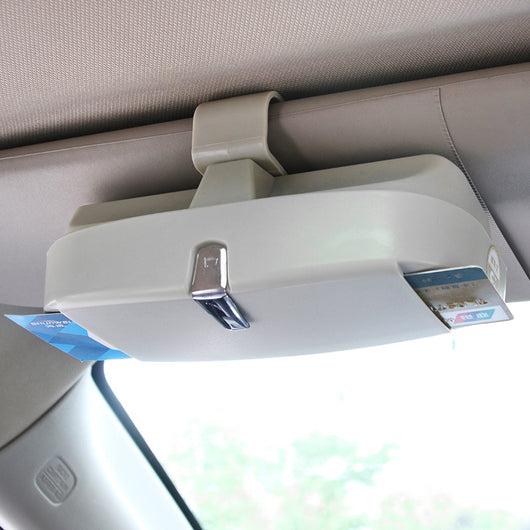 Organizador de gafas para auto con clip para visera - Image 9