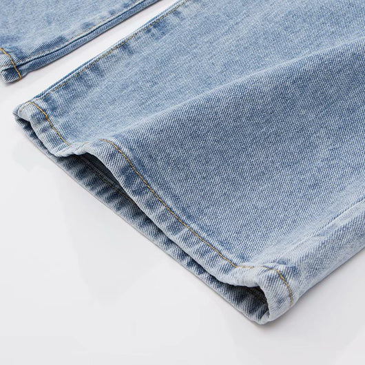 Pantalones Vaqueros Anchos Versátiles para Otoño e Invierno - Image 20