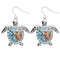Boutique Beach Turtle Set Earrings One Tamaño