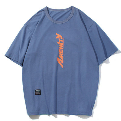 Playera Suelta de Cuello Redondo Color Liso - Image 13