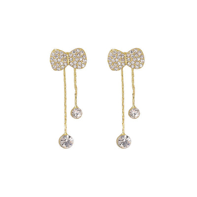 Aretes de Moño con Borlas - Estilo Dulce y Fashionable para Mujeres - Image 11