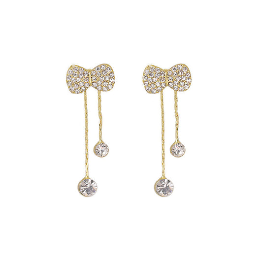 Aretes de Moño con Borlas - Estilo Dulce y Fashionable para Mujeres - Image 11