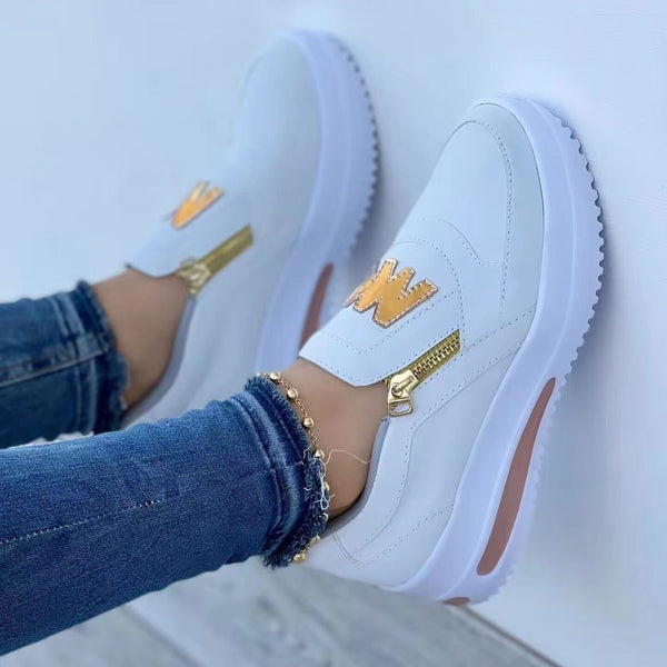 Zapatillas Deportivas Casuales Talla Grande para Mujer - Diseño Minimalista