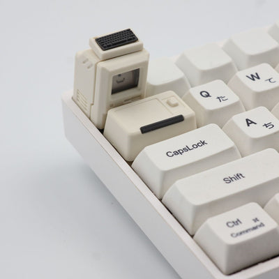 Teclado Mecánico Retro Macintosh 80s con Keycaps Translúcidos - Image 5