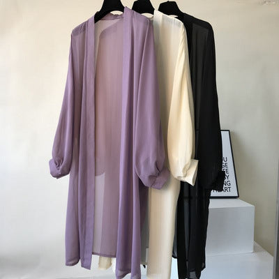 Cardigan Suelto Versátil para Clima Cálido - Image 3