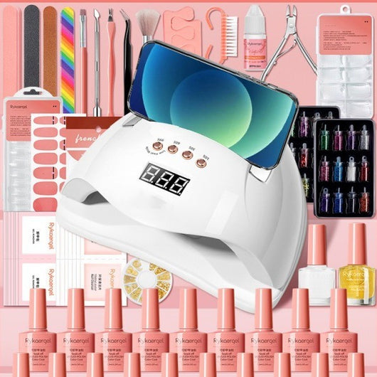 Kit Completo de Manicura Profesional con Pegamento para Uñas - Set de Herramientas para Principiantes - Image 15