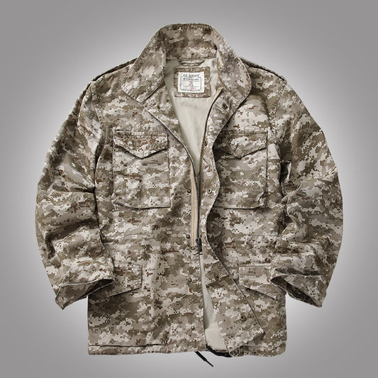 Chaqueta de Trabajo Estilo Retro Americano para Hombre - Image 2