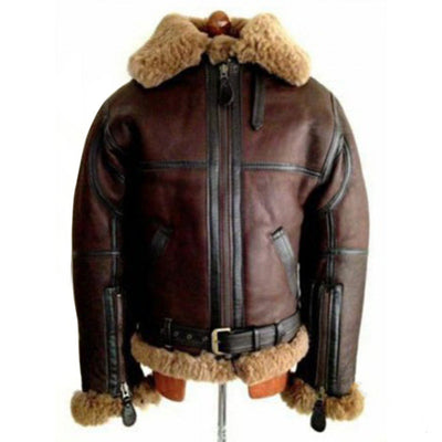 Chaqueta de Cuero Cordero para Hombre - Abrigo Premium de Piel Natural - Image 3