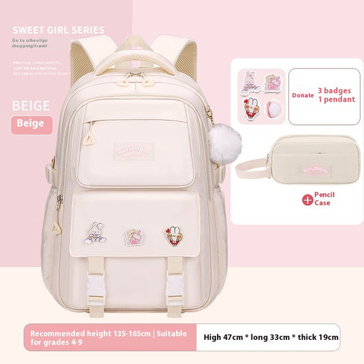 Mochila Escolar de Gran Capacidad Ergonómica para Niños - Image 20