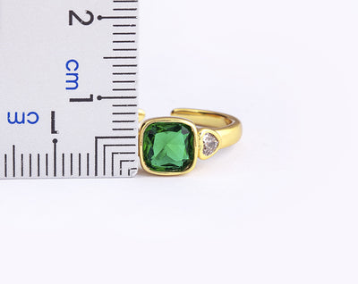 Anillo de Corazón con Diamantes Micro Pavé para Mujer - Image 9