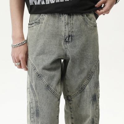 Jeans Rectos Holgados Resistentes para Hombre sin Elastano - Image 5